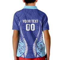 Northland 2026 Rugby Custom Kid Polo Shirt NZ Maori Silver Fern
