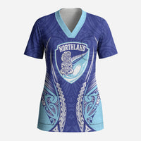 Northland 2026 Rugby Custom Scrub Top NZ Maori Silver Fern