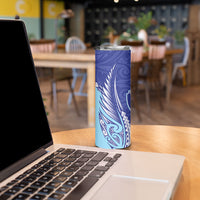Northland 2026 Rugby Custom Skinny Tumbler NZ Maori Silver Fern