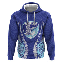 Northland 2026 Rugby Custom Zip Hoodie NZ Maori Silver Fern