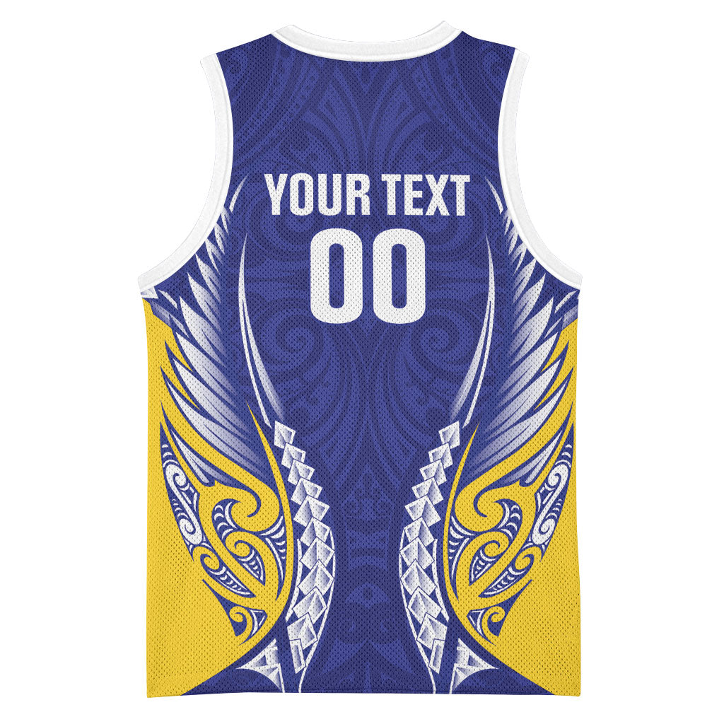 Otago 2026 Rugby Custom Basketball Jersey NZ Maori Silver Fern