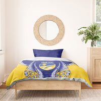 Otago 2026 Rugby Custom Bedding Set NZ Maori Silver Fern