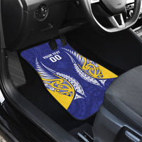 Otago 2026 Rugby Custom Car Mats NZ Maori Silver Fern