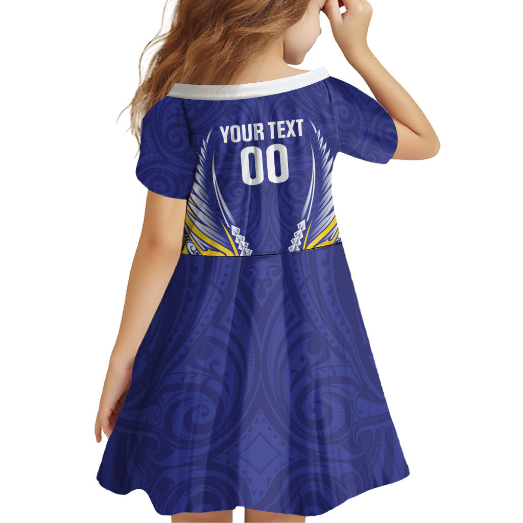 Otago 2026 Rugby Custom Family Matching Off The Shoulder Long Sleeve Dress and Hawaiian Shirt NZ Maori Silver Fern