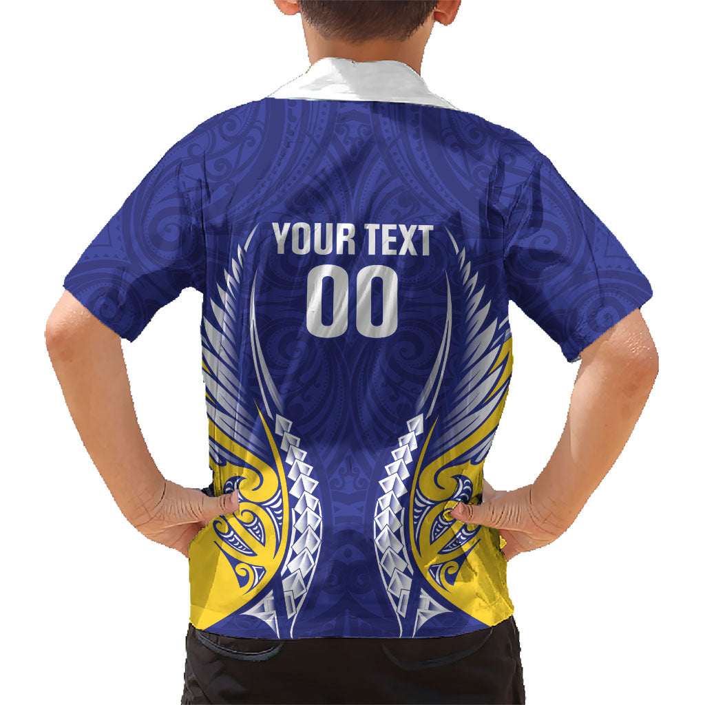 Otago 2026 Rugby Custom Family Matching Off Shoulder Short Dress and Hawaiian Shirt NZ Maori Silver Fern