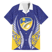 Otago 2026 Rugby Custom Family Matching Puletasi and Hawaiian Shirt NZ Maori Silver Fern