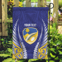 Otago 2026 Rugby Custom Garden Flag NZ Maori Silver Fern