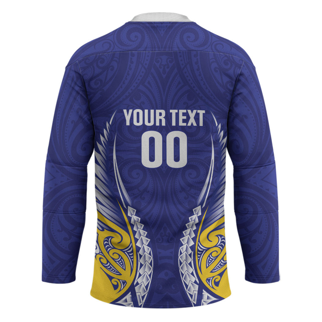 Otago 2026 Rugby Custom Hockey Jersey NZ Maori Silver Fern
