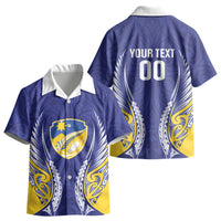 Otago 2026 Rugby Custom Kid Hawaiian Shirt NZ Maori Silver Fern LT14 - Polynesian Pride