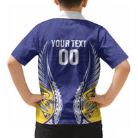 Otago 2026 Rugby Custom Kid Hawaiian Shirt NZ Maori Silver Fern LT14 - Polynesian Pride