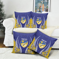 Otago 2026 Rugby Custom Pillow Cover NZ Maori Silver Fern