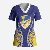 Otago 2026 Rugby Custom Scrub Top NZ Maori Silver Fern