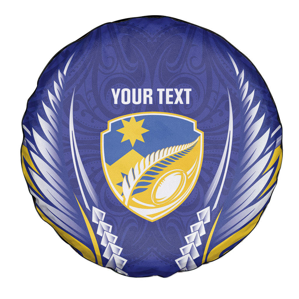 Otago 2026 Rugby Custom Spare Tire Cover NZ Maori Silver Fern