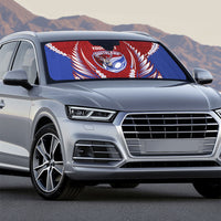 Southland 2026 Rugby Custom Auto Sun Shade NZ Maori Silver Fern