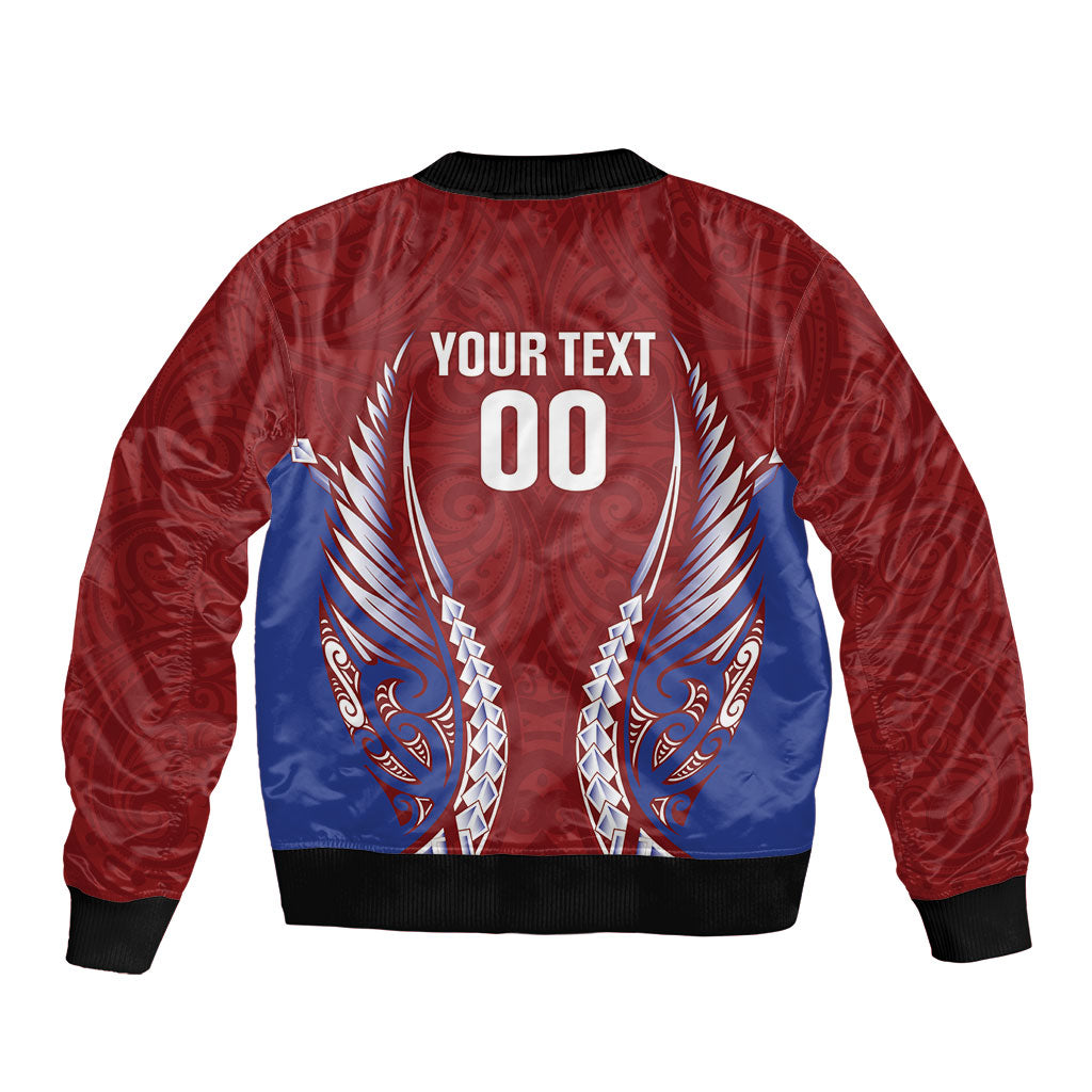 Southland 2026 Rugby Custom Bomber Jacket NZ Maori Silver Fern