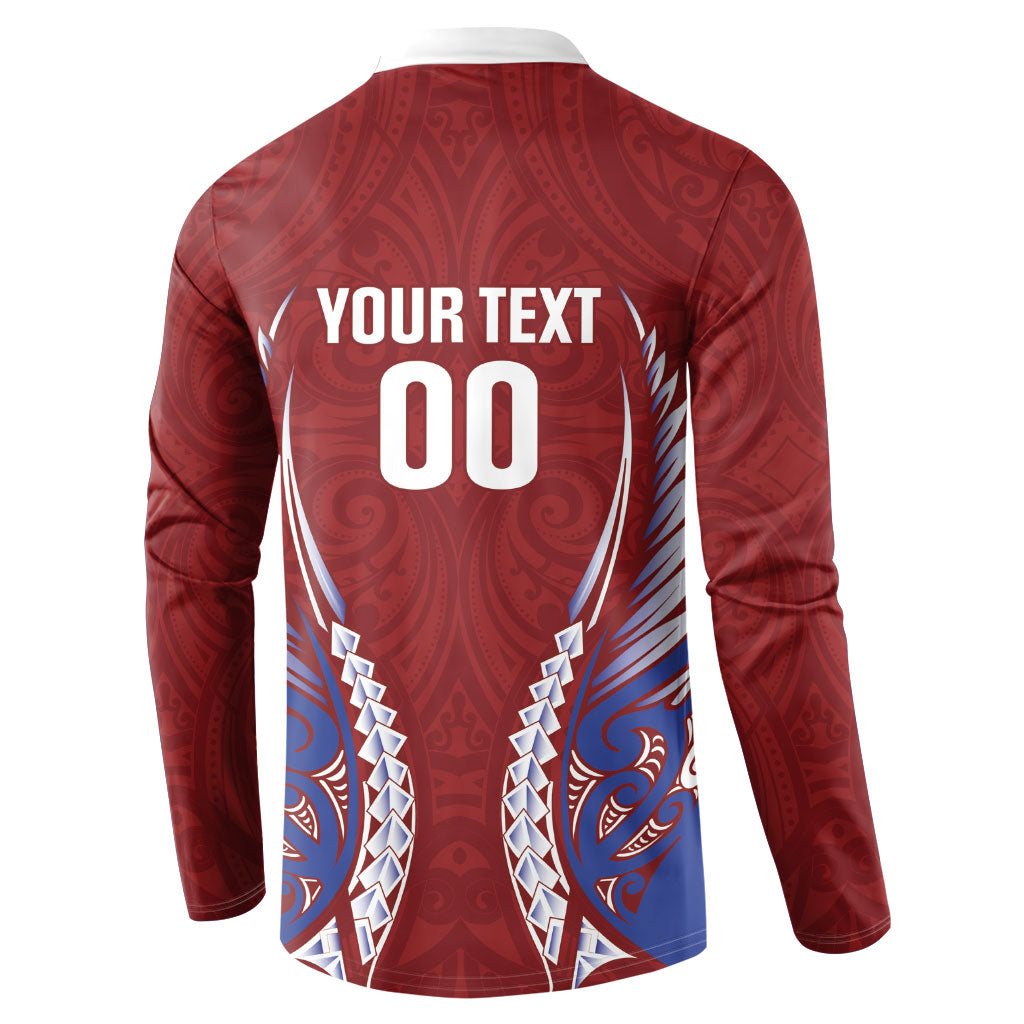 Southland 2026 Rugby Custom Button Sweatshirt NZ Maori Silver Fern