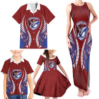 Southland 2026 Rugby Custom Family Matching Tank Maxi Dress and Hawaiian Shirt NZ Maori Silver Fern