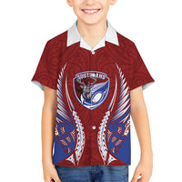 Southland 2026 Rugby Custom Kid Hawaiian Shirt NZ Maori Silver Fern