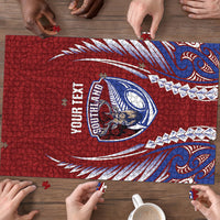 Southland 2026 Rugby Custom Puzzle NZ Maori Silver Fern