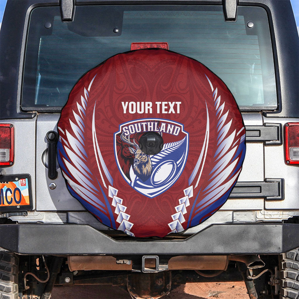 Southland 2026 Rugby Custom Spare Tire Cover NZ Maori Silver Fern