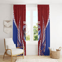 Southland 2026 Rugby Custom Window Curtain NZ Maori Silver Fern