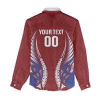 Southland 2026 Rugby Custom Women Casual Shirt NZ Maori Silver Fern