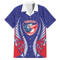 Tasman Bay 2026 Rugby Custom Hawaiian Shirt NZ Maori Silver Fern