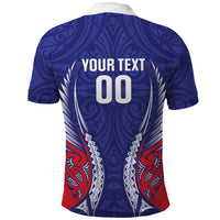 Tasman Bay 2026 Rugby Custom Polo Shirt NZ Maori Silver Fern