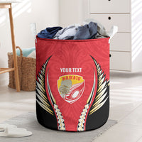 Waikato 2026 Rugby Custom Laundry Basket NZ Maori Silver Fern