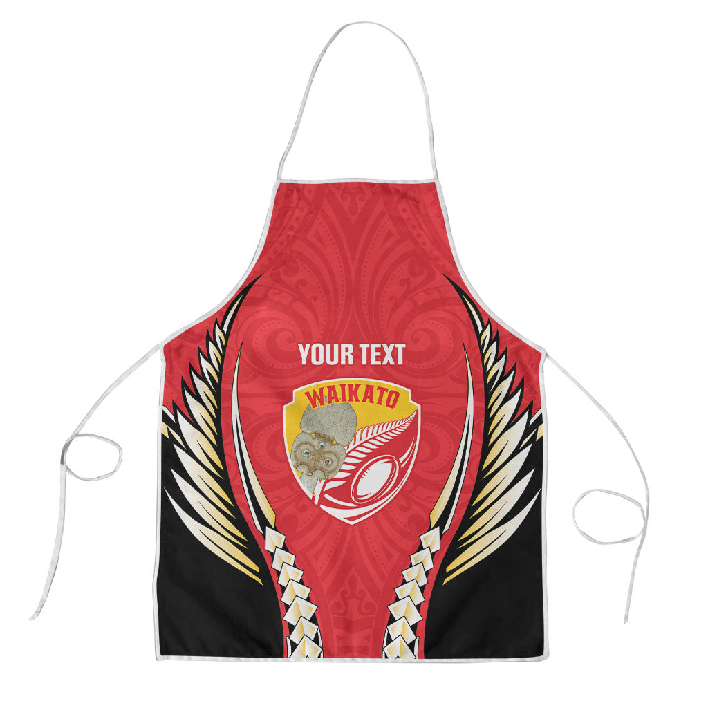 Waikato 2026 Rugby Custom Apron NZ Maori Silver Fern