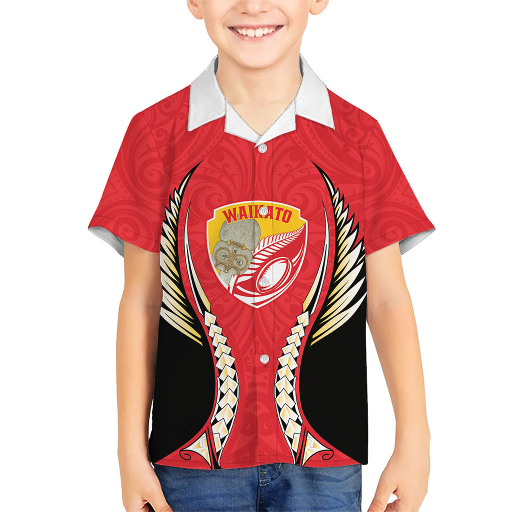 Waikato 2026 Rugby Custom Family Matching Long Sleeve Bodycon Dress and Hawaiian Shirt NZ Maori Silver Fern