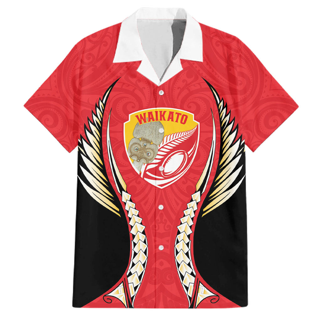 Waikato 2026 Rugby Custom Family Matching Mermaid Dress and Hawaiian Shirt NZ Maori Silver Fern