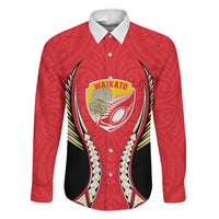 Waikato 2026 Rugby Custom Family Matching Mermaid Dress and Hawaiian Shirt NZ Maori Silver Fern