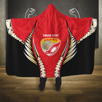 Waikato 2026 Rugby Custom Hooded Blanket NZ Maori Silver Fern