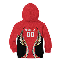 Waikato 2026 Rugby Custom Kid Hoodie NZ Maori Silver Fern