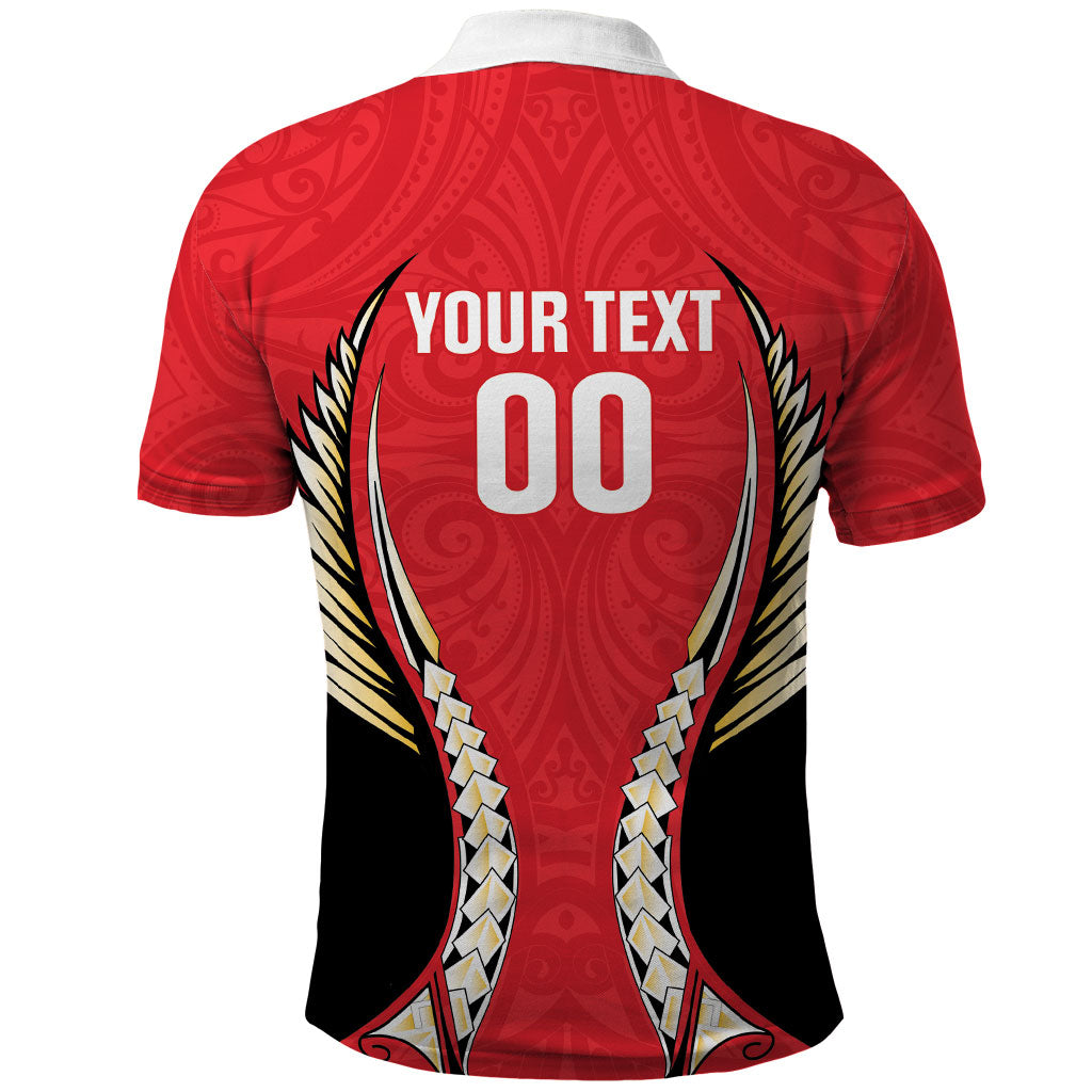 Waikato 2026 Rugby Custom Polo Shirt NZ Maori Silver Fern