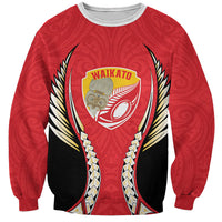 Waikato 2026 Rugby Custom Sweatshirt NZ Maori Silver Fern