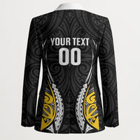 Wellington 2026 Rugby Custom Blazer NZ Maori Silver Fern