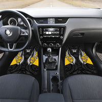 Wellington 2026 Rugby Custom Car Mats NZ Maori Silver Fern