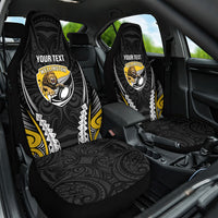 Wellington 2026 Rugby Custom Car Seat Cover NZ Maori Silver Fern
