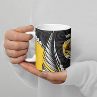 Wellington 2026 Rugby Custom Ceramic Mug NZ Maori Silver Fern