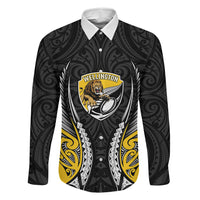 Wellington 2026 Rugby Custom Family Matching Summer Maxi Dress and Hawaiian Shirt NZ Maori Silver Fern