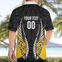 Wellington 2026 Rugby Custom Hawaiian Shirt NZ Maori Silver Fern
