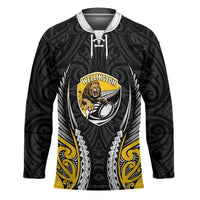 Wellington 2026 Rugby Custom Hockey Jersey NZ Maori Silver Fern