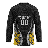 Wellington 2026 Rugby Custom Hockey Jersey NZ Maori Silver Fern