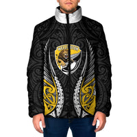 Wellington 2026 Rugby Custom Padded Jacket NZ Maori Silver Fern