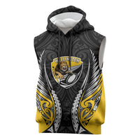 Wellington 2026 Rugby Custom Sleeveless Hoodie NZ Maori Silver Fern