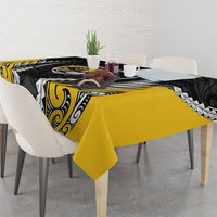 Wellington 2026 Rugby Custom Tablecloth NZ Maori Silver Fern