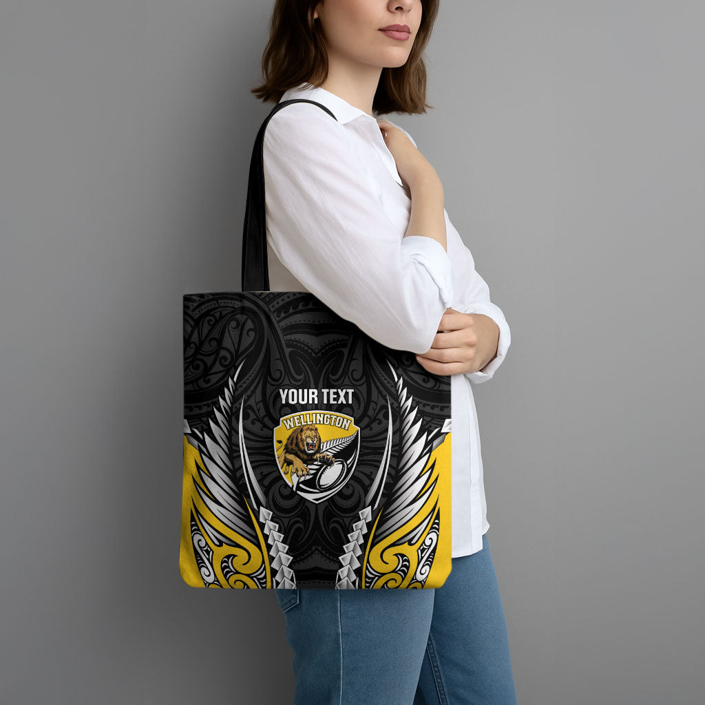 Wellington 2026 Rugby Custom Tote Bag NZ Maori Silver Fern