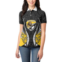 Wellington 2026 Rugby Custom Women Polo Shirt NZ Maori Silver Fern
